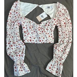 Tiger Mist Roses Top